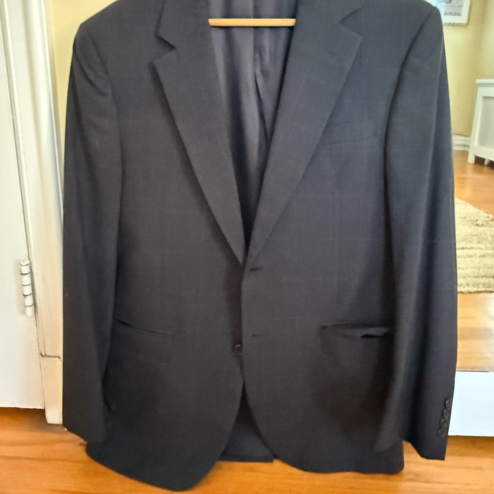 Jos A Bank Suit Coat - Black - $40